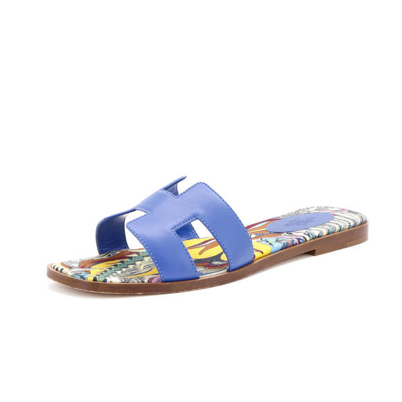 Hermes Women's Oran Sandals Leather - Picture 1 of 5